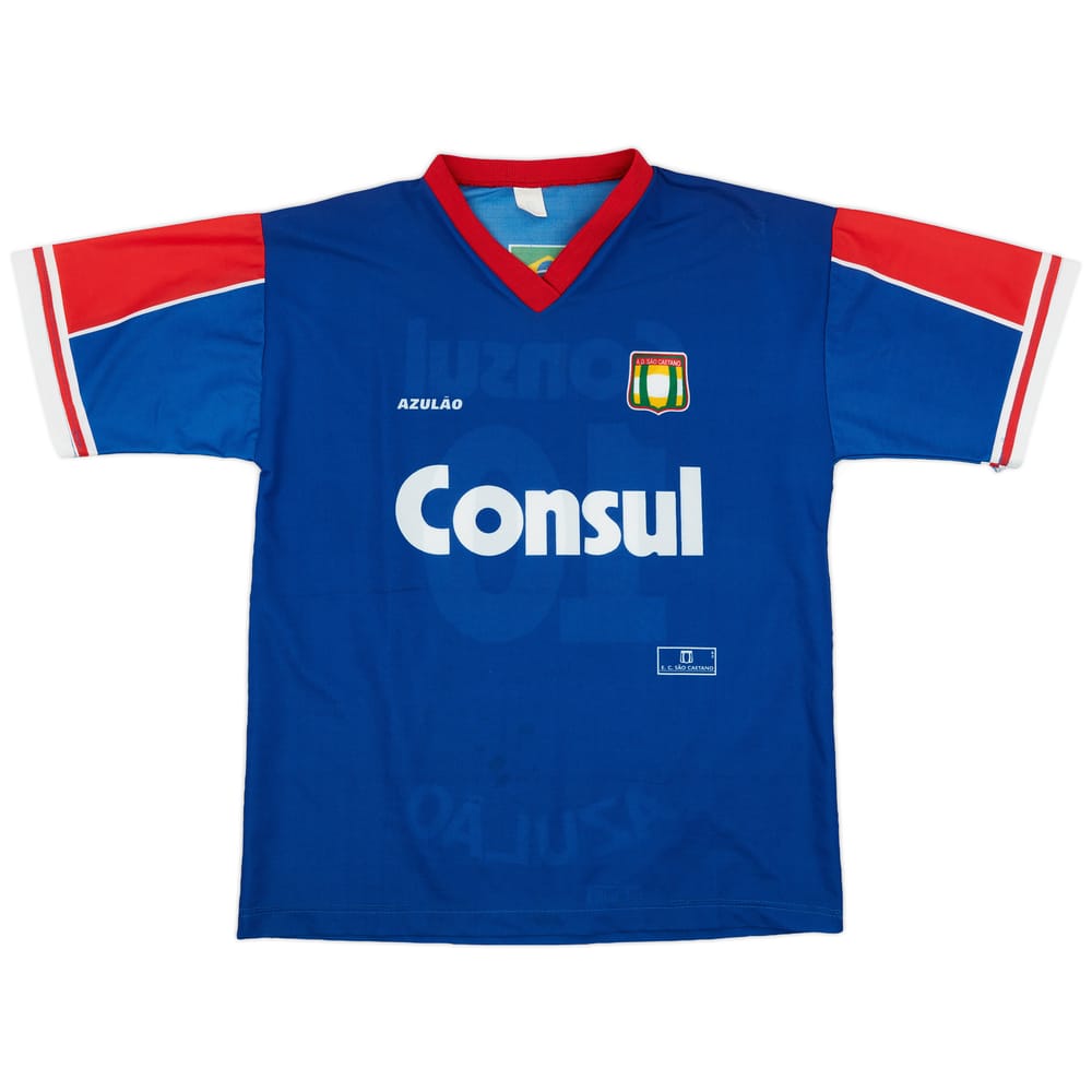 2000 Sao Caetano Training Shirt #10 - 8/10 - (L)