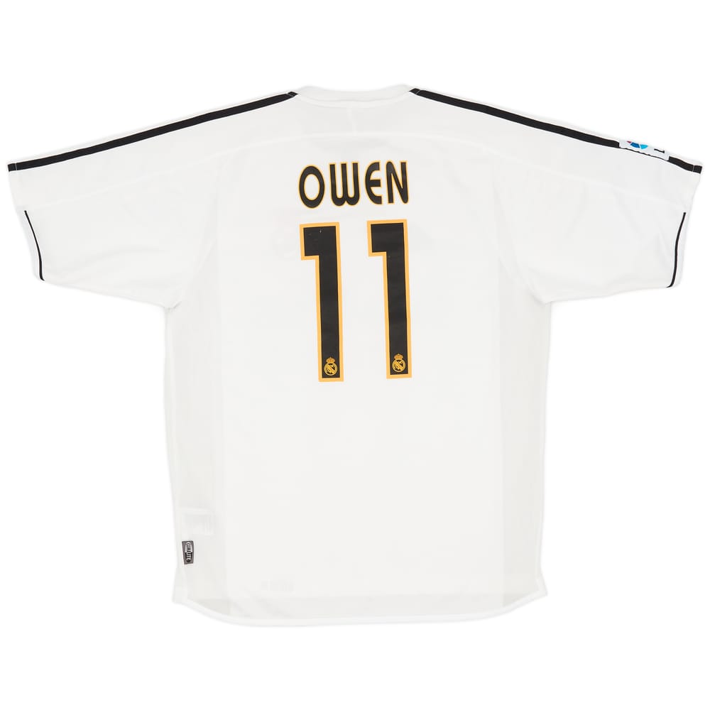 2004-05 Real Madrid Home Shirt Owen #11 - 7/10 - (M)