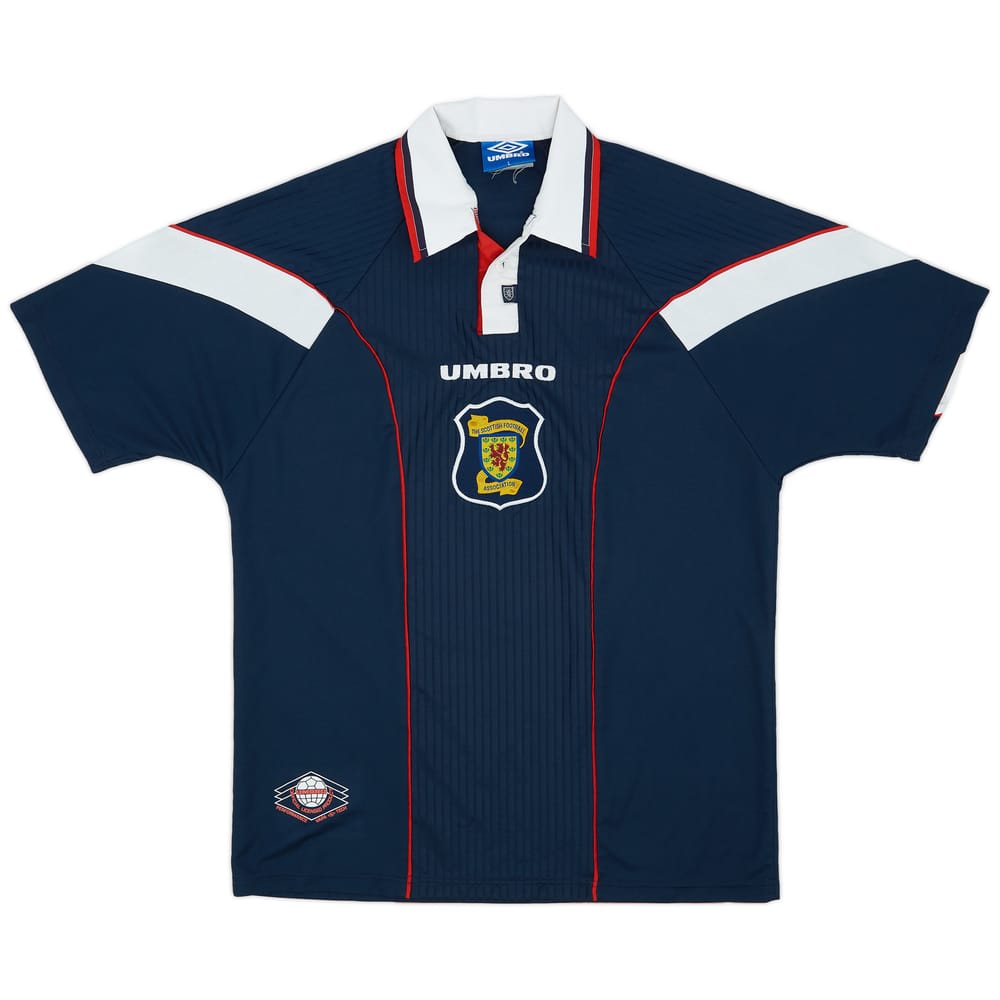 1996-98 Scotland Home Shirt - 8/10 - (L)