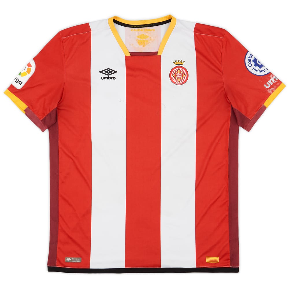 2017-18 Girona Home Shirt - 4/10 - (XL)