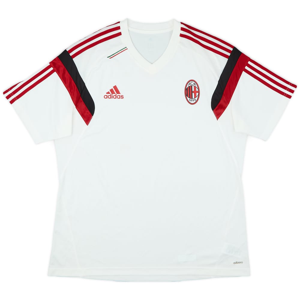 2014-15 AC Milan adizero Training Shirt - 8/10 - (XL)