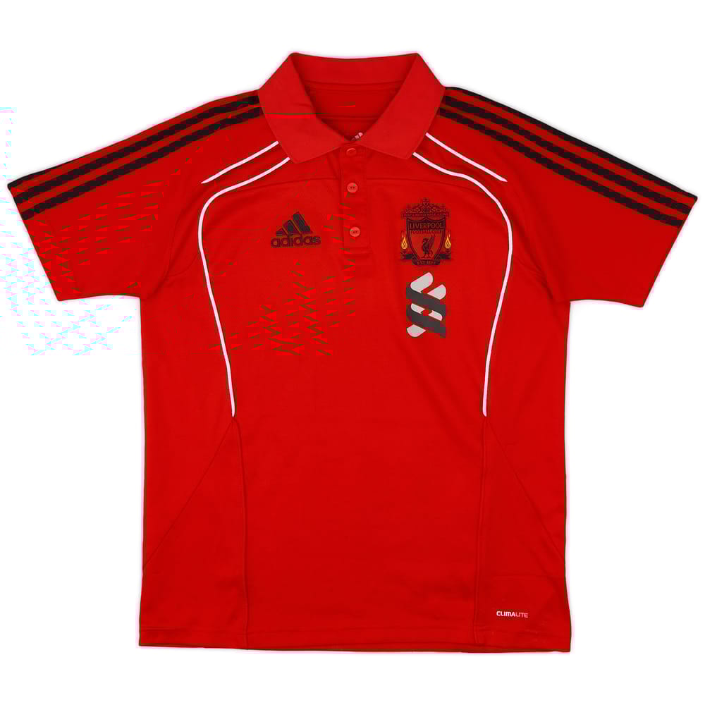 2010-11 Liverpool adidas Polo Shirt - 8/10 - (S)