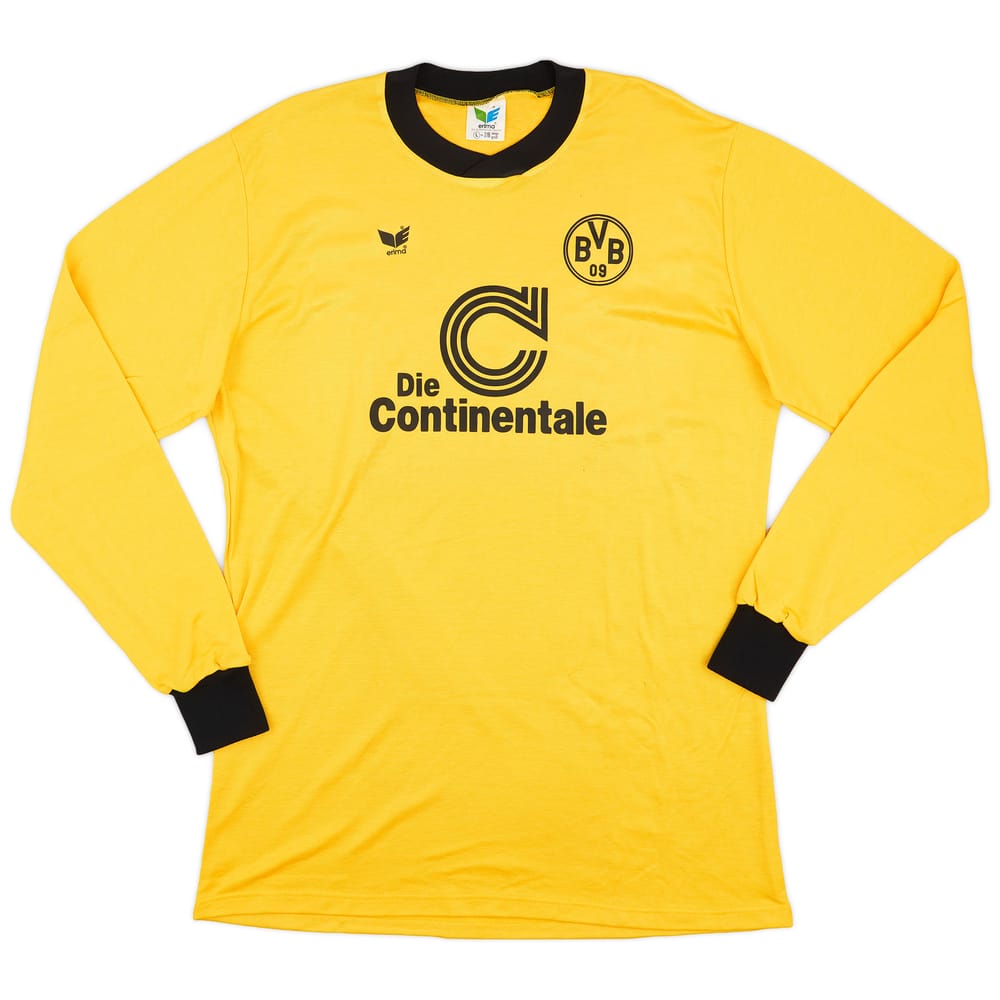 1986-90 Dortmund Fan L/S Shirt - 9/10 - (L)