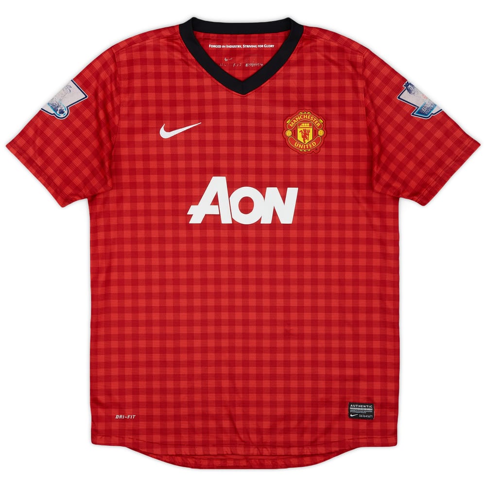 2012-13 Manchester United Home Shirt - 7/10 - (XL.Boys)