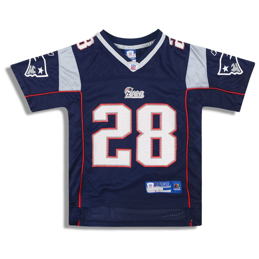 2005-06 New England Patriots Dillon #28 Reebok On Field Jersey (Home) Y