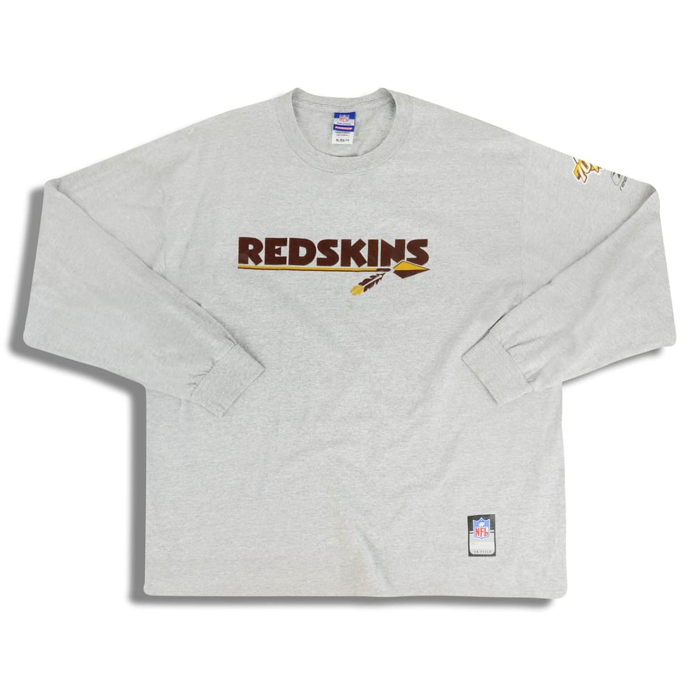 2002 Washington Redskins 70Th Anniversary Reebok L/S Tee XL