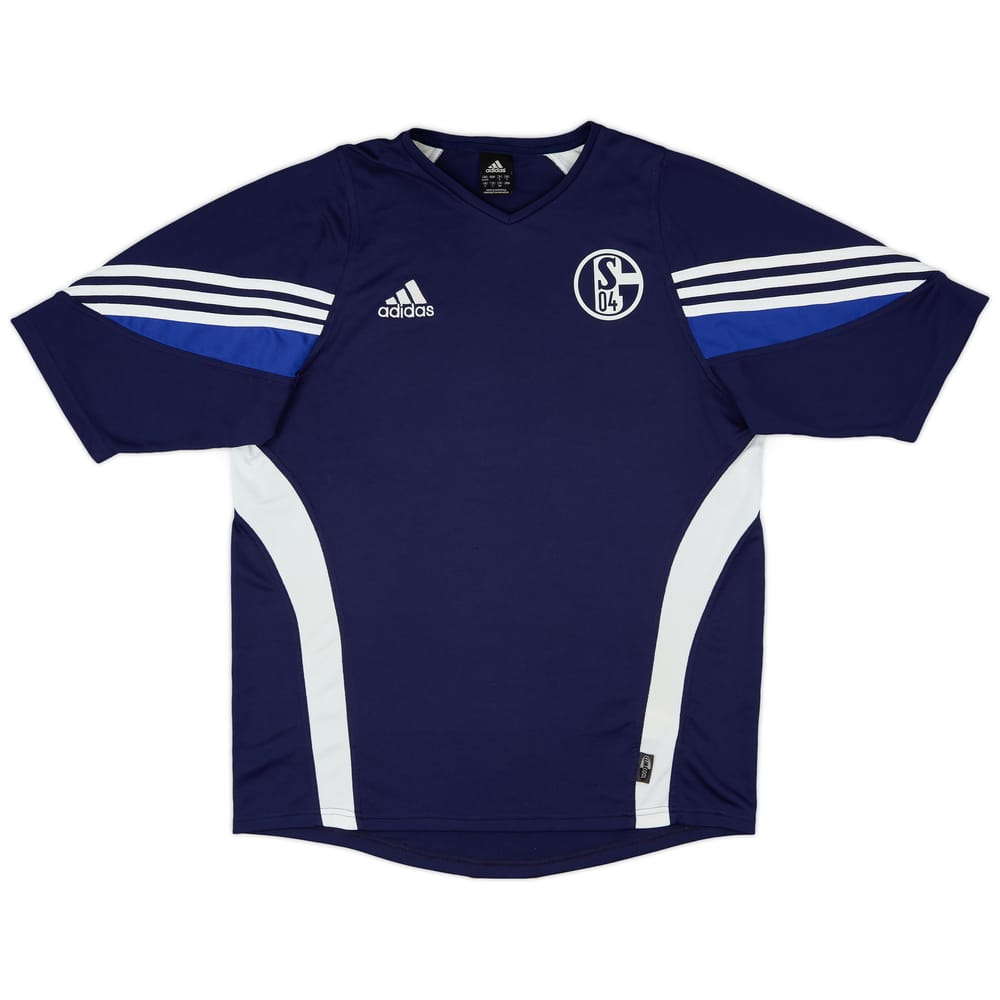 2003-04 Schalke adidas Training Shirt - 7/10 - (L)