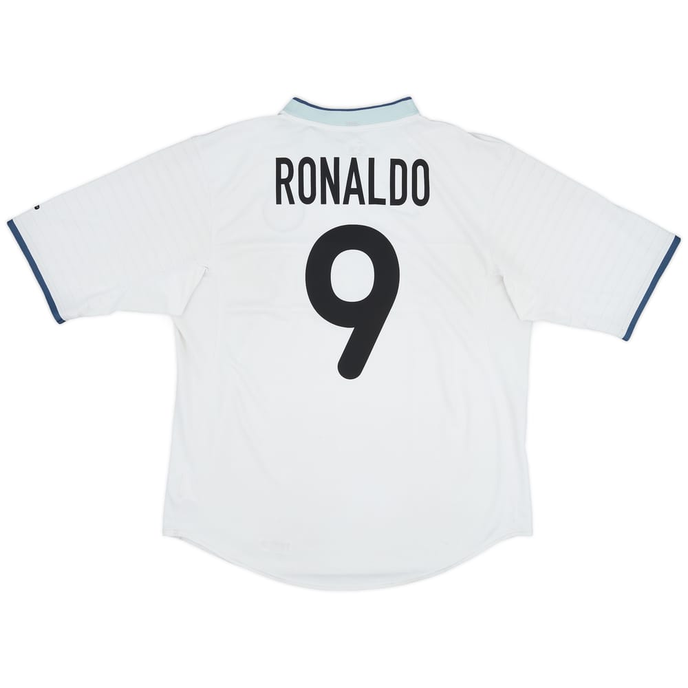 2000-01 Inter Milan Away Shirt Ronaldo #9 - 6/10 - (XL)