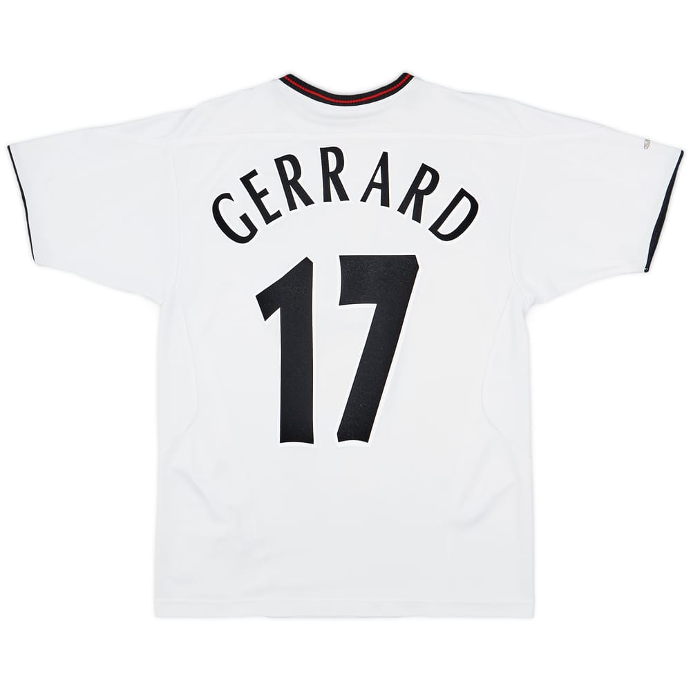 2003-04 Liverpool Away Shirt Gerrard #17 - 5/10 - (S)