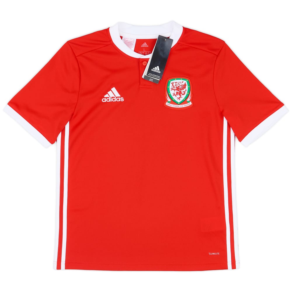 2018-19 Wales Home Shirt (KIDS)