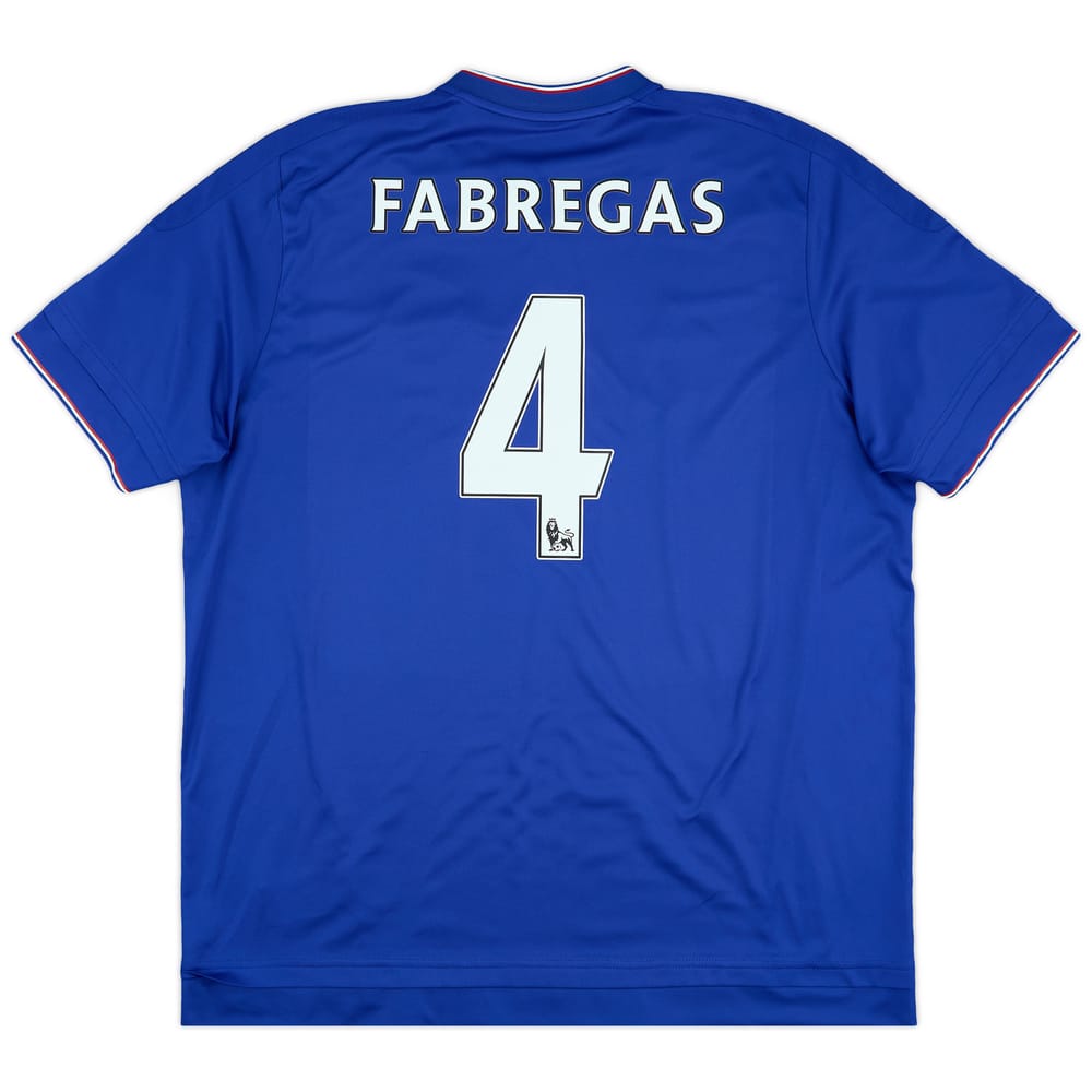 2015-16 Chelsea Home Shirt Fabregas #4 - 6/10 - (XXL)