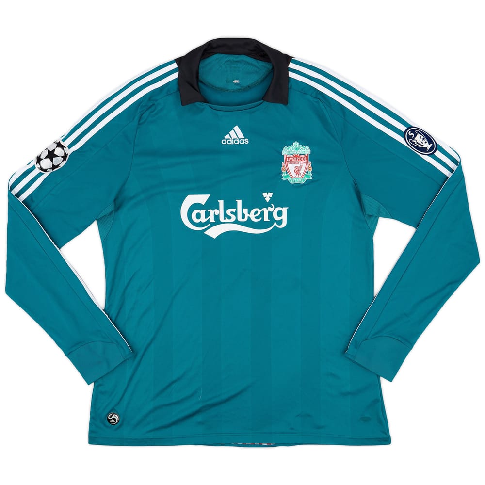 2008-09 Liverpool Third L/S Shirt Skrtel #37 - 3/10 - (XL)