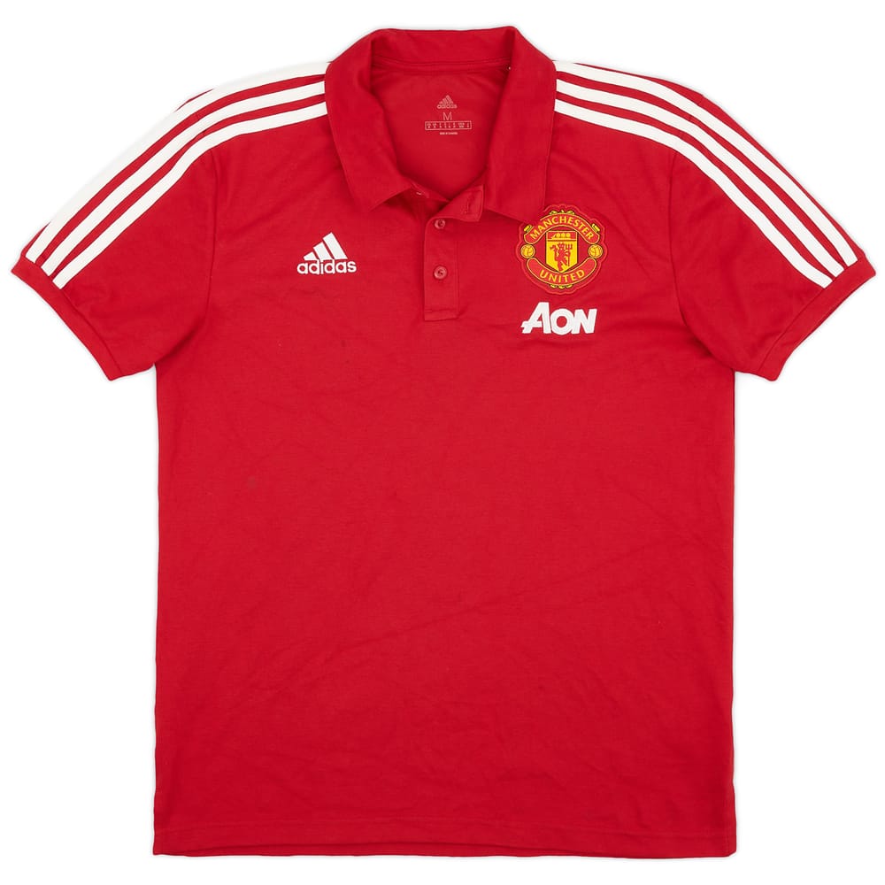 2020-21 Manchester United adidas Polo Shirt - 8/10 - (M)
