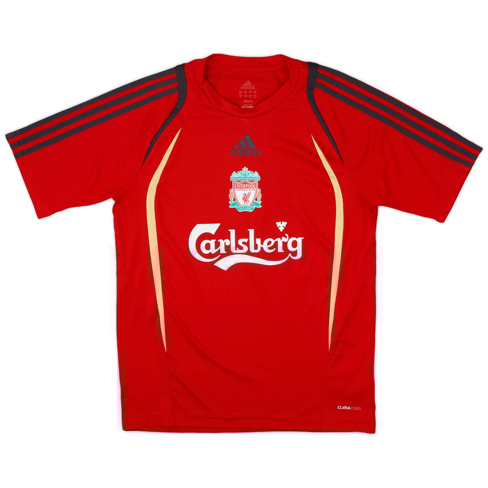 2009-10 Liverpool adidas Training Shirt - 8/10 - (M)