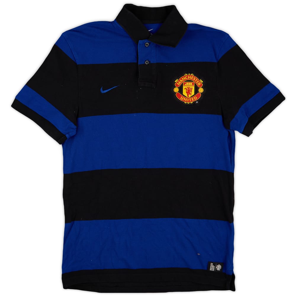 2011-12 Manchester United Nike Polo Shirt - 7/10 - (M)