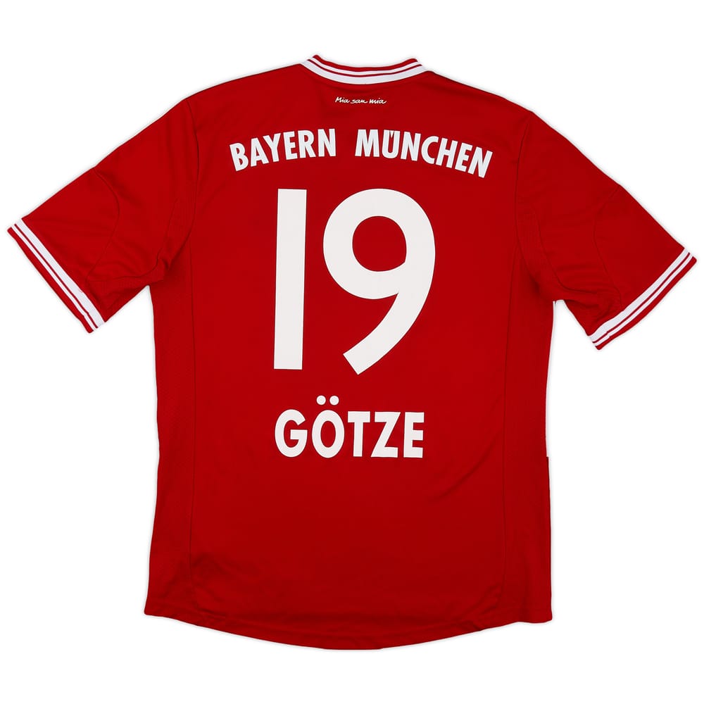 2013-14 Bayern Munich Home Shirt Gotze #19 - 8/10 - (M)
