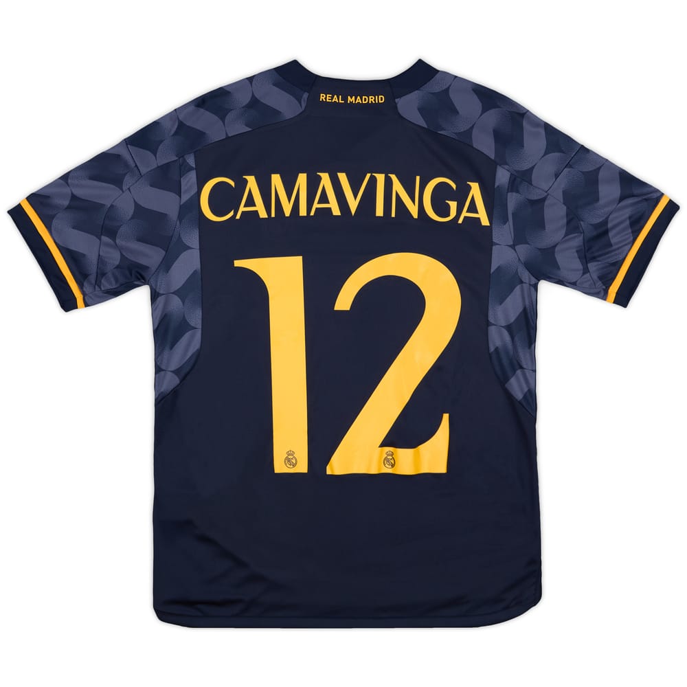 2023-24 Real Madrid Away Shirt Camavinga #12 (M.Kids)