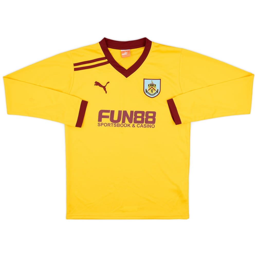 2011-12 Burnley Away L/S Shirt - 8/10 - (M)