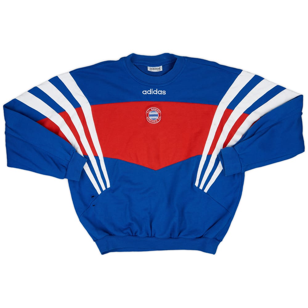 1995-96 Bayern Munich adidas Sweat Top - 5/10 - (XL)