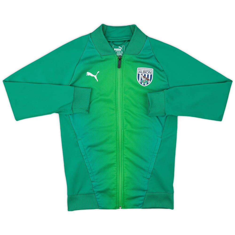 2018-19 West Brom Puma Track Jacket - 7/10 - (M.Boys)