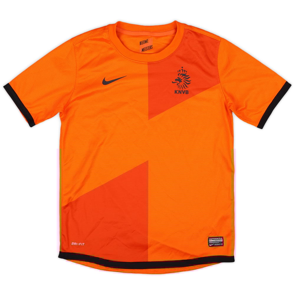 2012-13 Netherlands Home Shirt - 8/10 - (L.Boys)