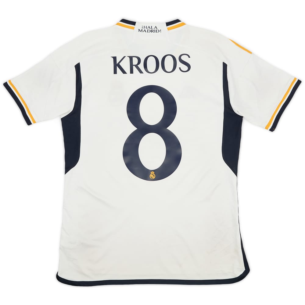 2023-24 Real Madrid Home Shirt Kroos #8 - 6/10 - (M)