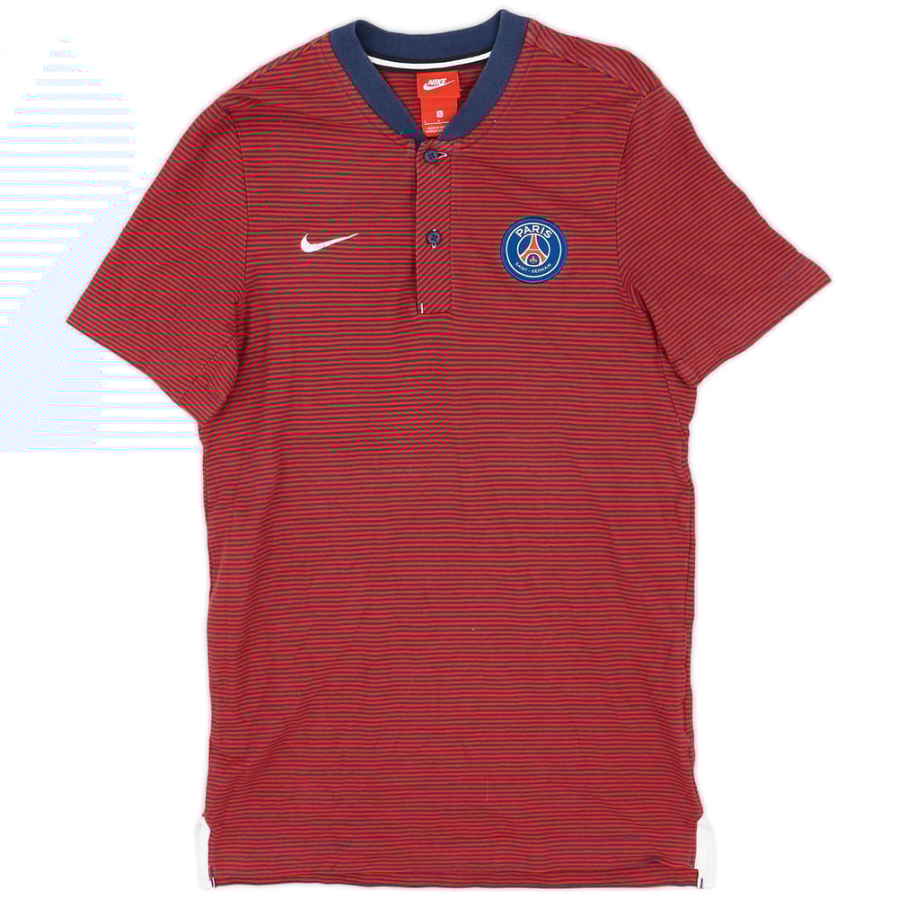2017-18 Paris Saint-Germain Nike Polo Shirt - 8/10 - (S)