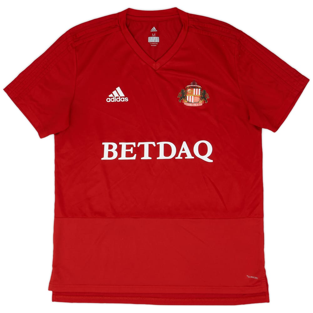 2017-18 Sunderland adidas Training Shirt - 9/10 - (M)