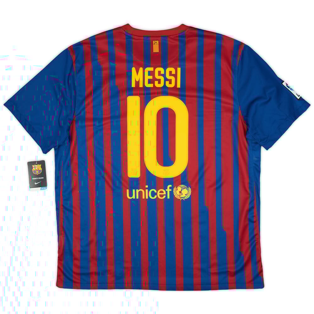 2011-12 Barcelona Home Shirt Messi #10 (XXL)