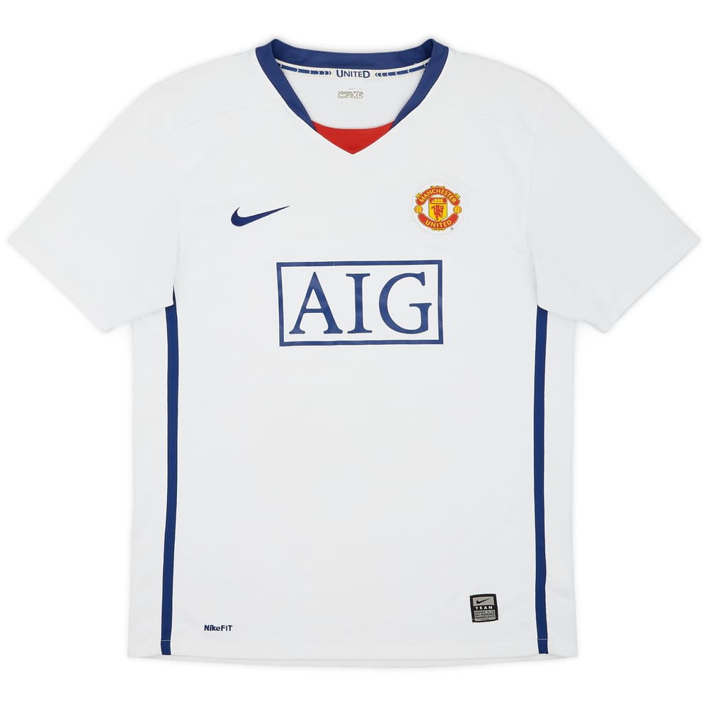 2008-10 Manchester United Away Shirt - 6/10 - (XL.Boys)