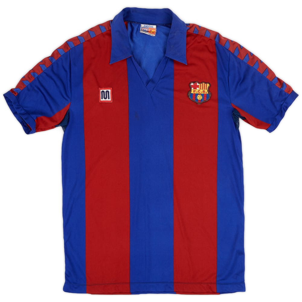 1984-89 Barcelona Home Shirt - 8/10 - (M)