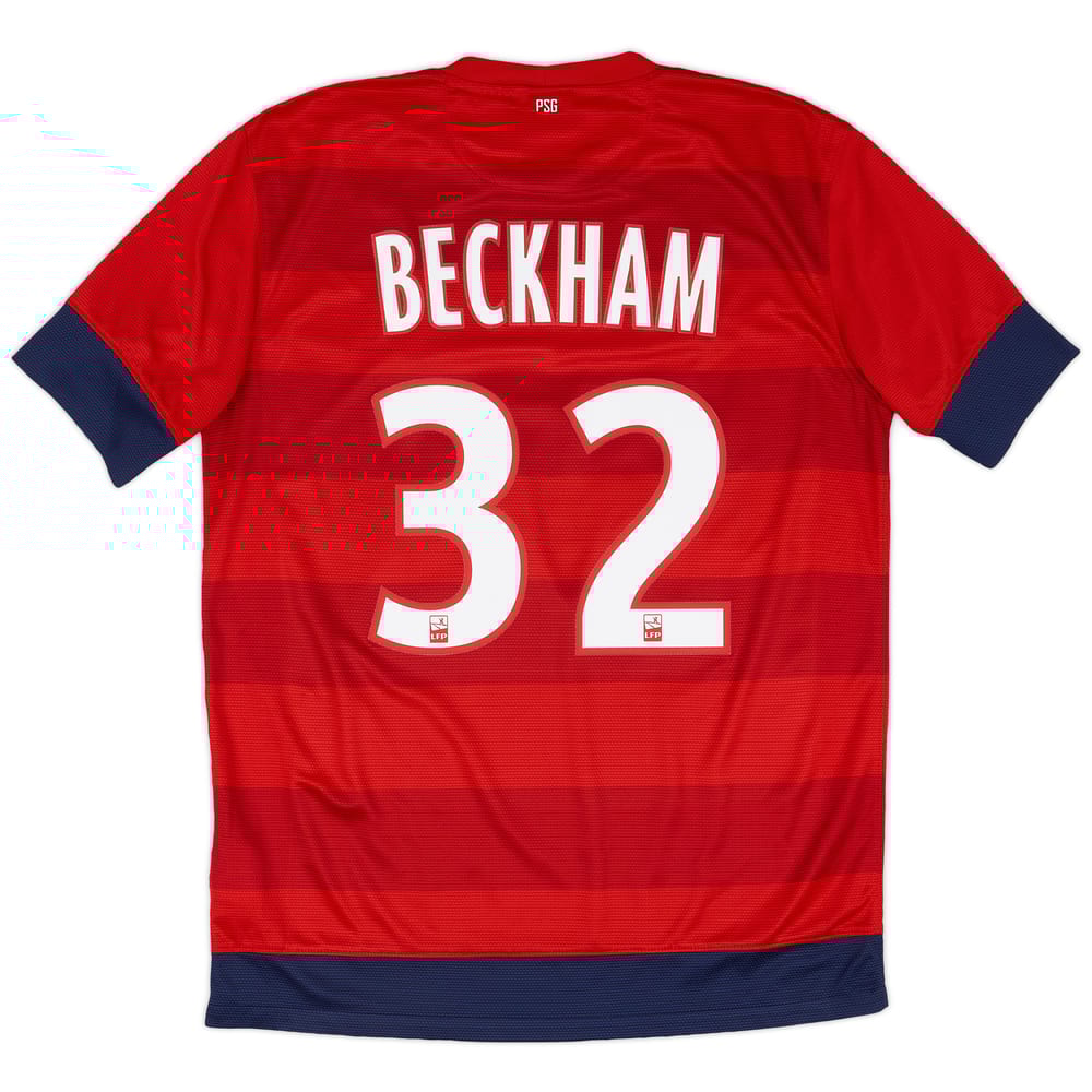 2012-13 Paris Saint-Germain Away Shirt Beckham #32 - 9/10 - (M)