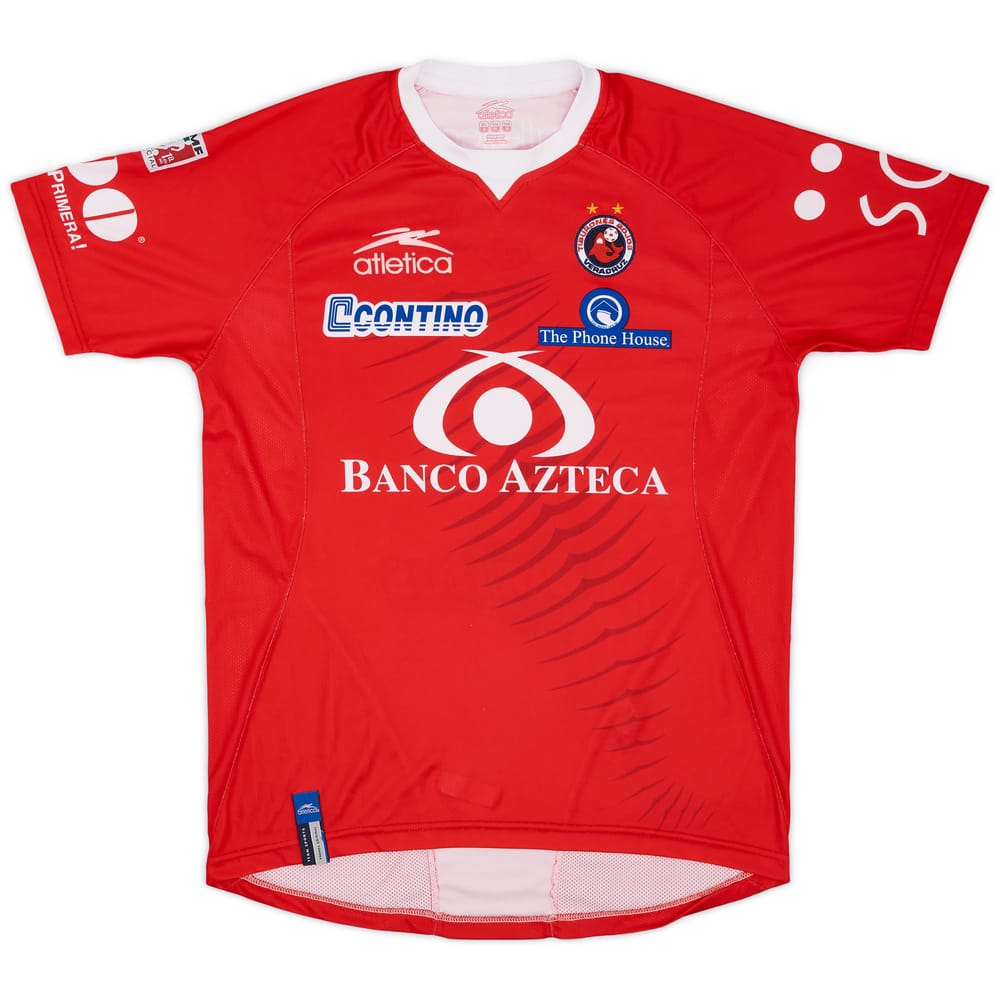2007-08 Tiburones Rojos Veracruz Home Shirt - 9/10 - (M)