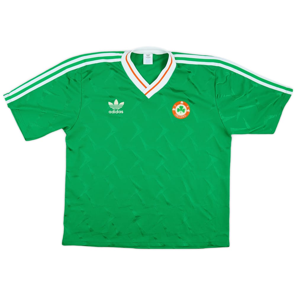 1990-92 Ireland Home Shirt - 8/10 - (L)