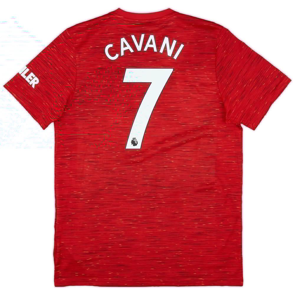 2020-21 Manchester United Home Shirt Cavani #7 - 9/10 - (L)