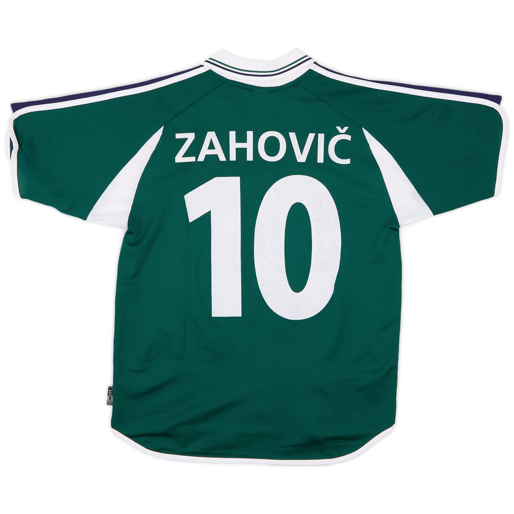 2000-01 Slovenia Home Shirt Zahovic #10 - 7/10 - (S)