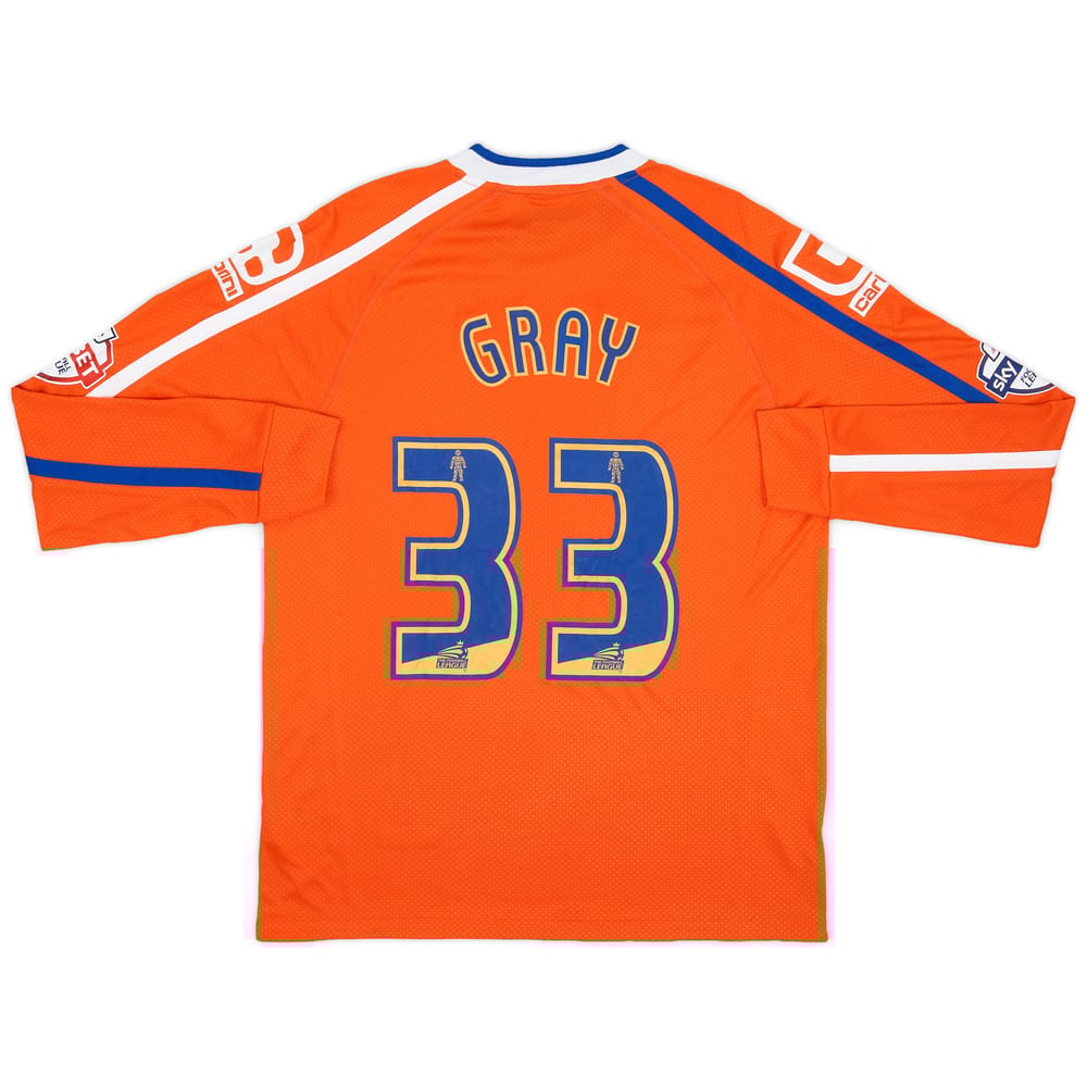 2014-15 Birmingham Match Issue Third Shirt Gray #33