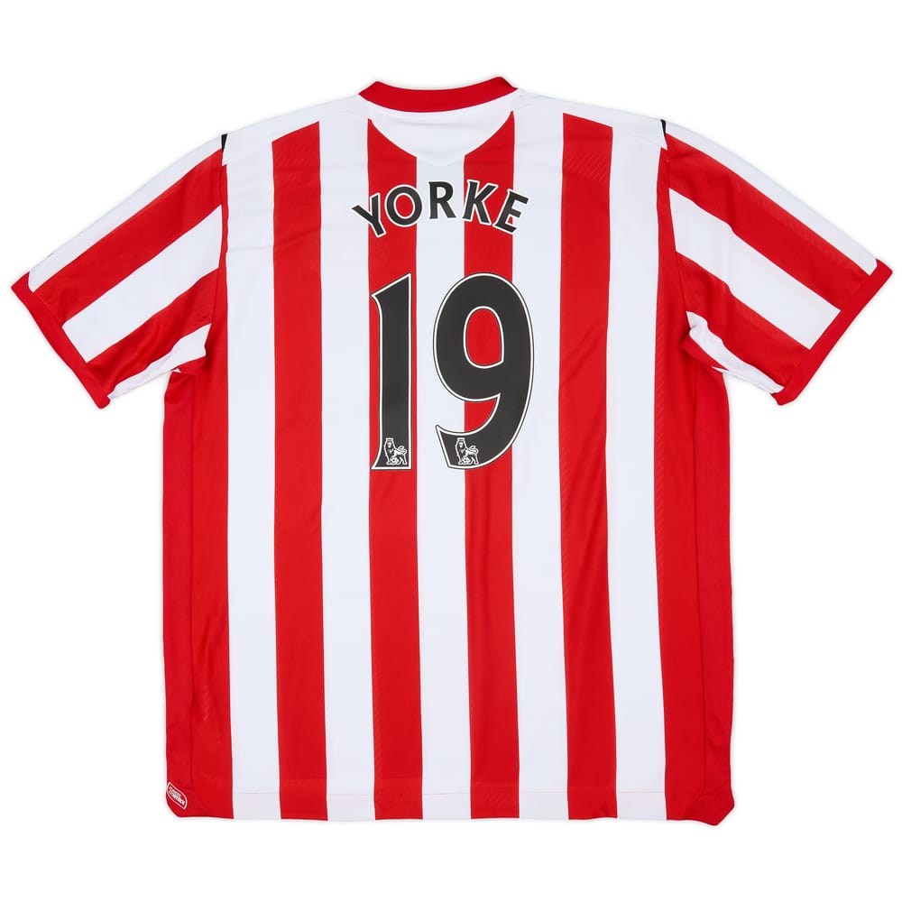2008-09 Sunderland Home Shirt Yorke #19 - 9/10 - (3XL)