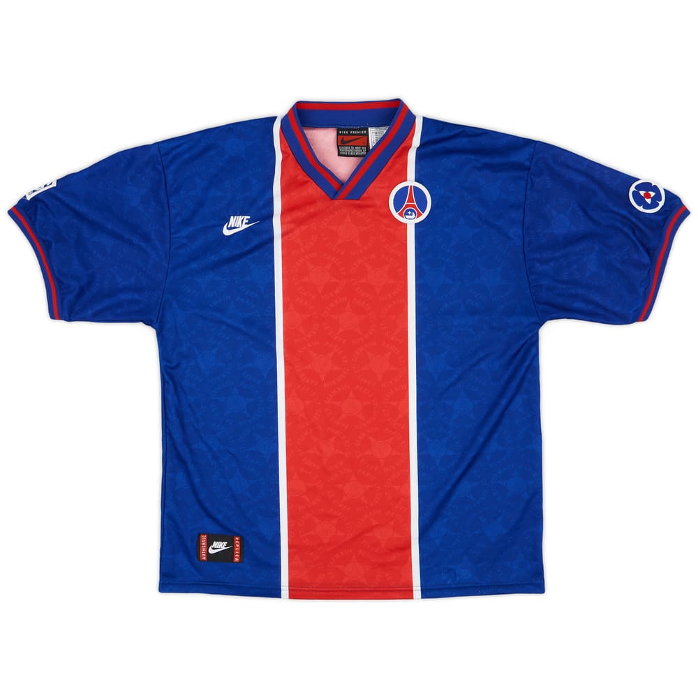 1995-96 Paris Saint-Germain Home Shirt - 9/10 - (L)