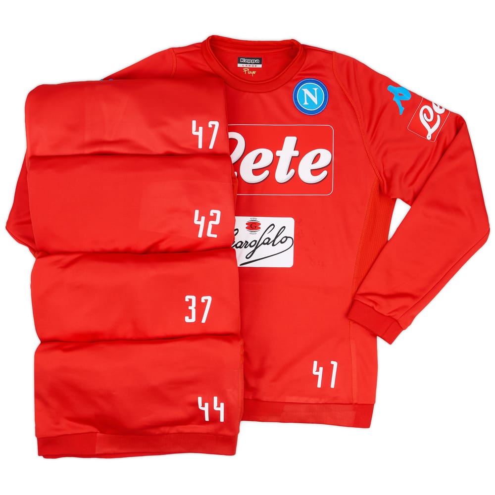 2016-17 Napoli Player Issue Training Top # - 7/10