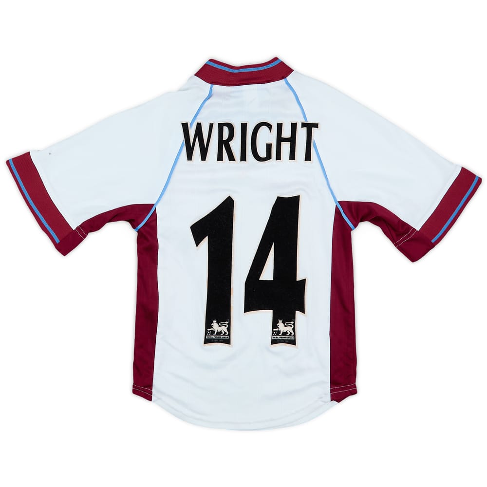 1998-99 West Ham Away Shirt Wright #14 - 6/10 - (S.Boys)