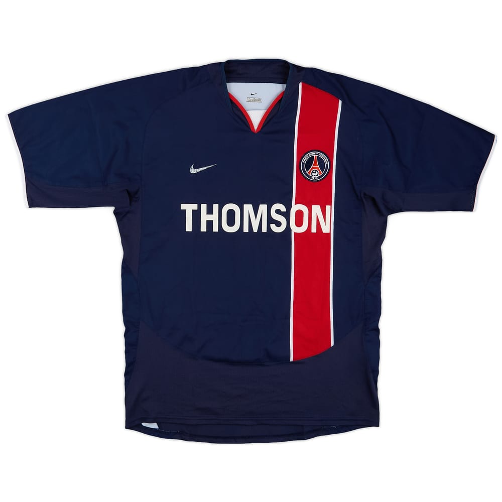 2003-04 Paris Saint-Germain Home Shirt #3 - 5/10 - (M)