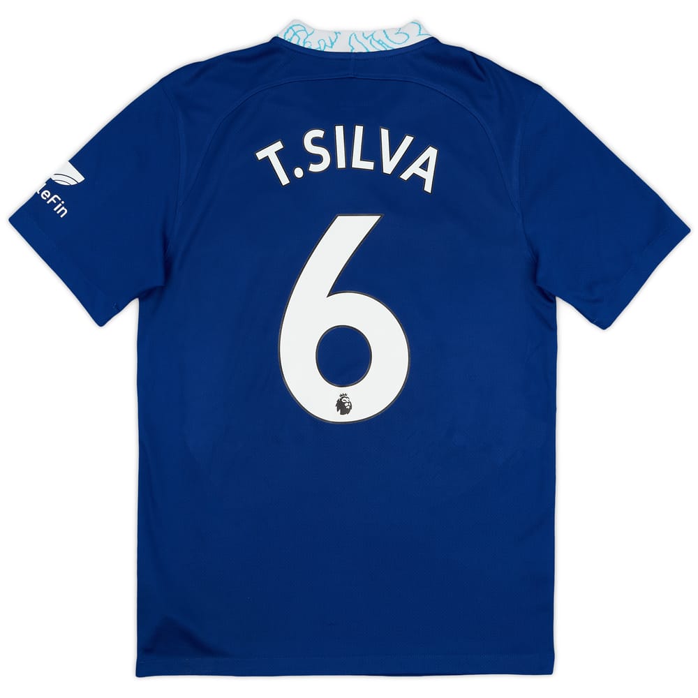 2022-23 Chelsea Home Shirt T.Silva #6 - 8/10 - (S)