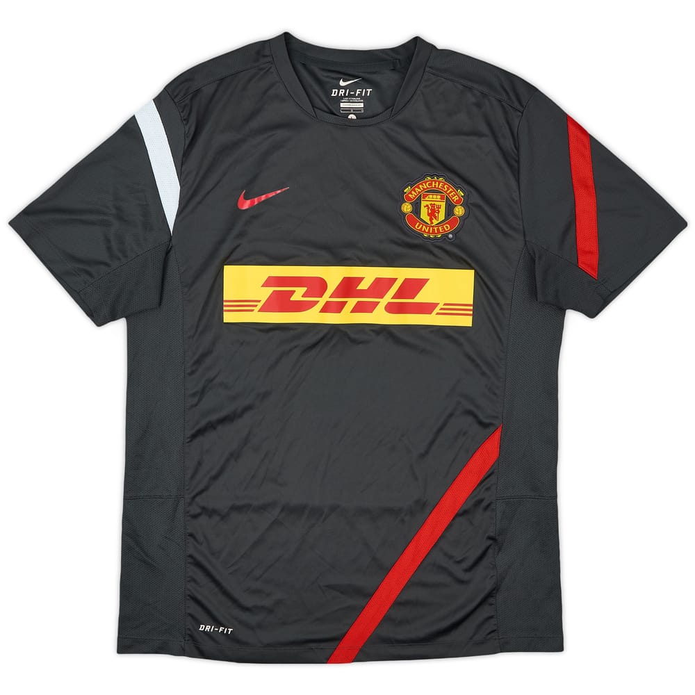 2012-13 Manchester United Nike Training Shirt - 9/10 - (L)