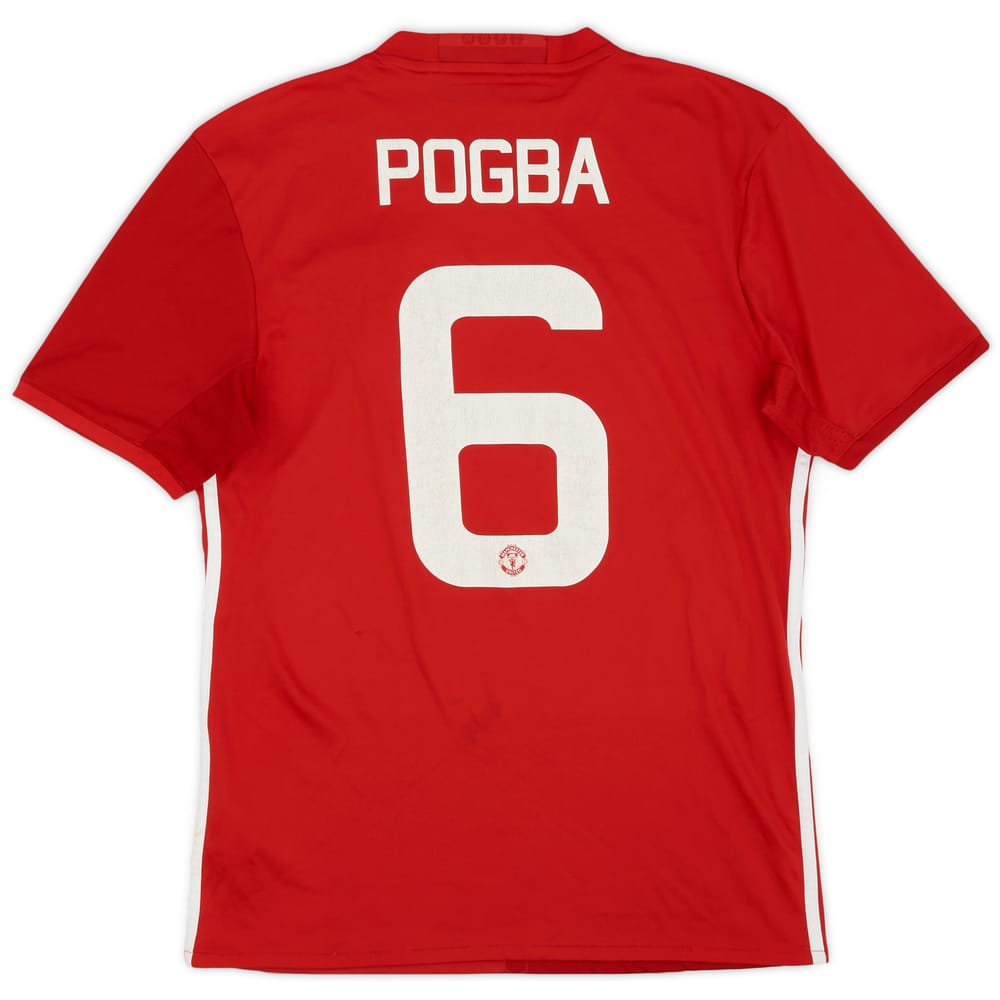 2016-17 Manchester United Home Shirt Pogba #6 - 6/10 - (S)