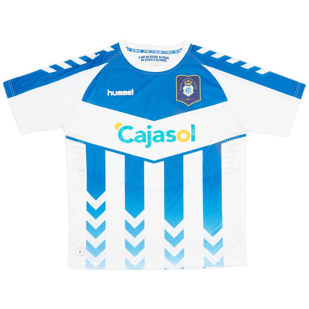 2012-13 Recreativo Huelva Home Shirt - 6/10 - (L)