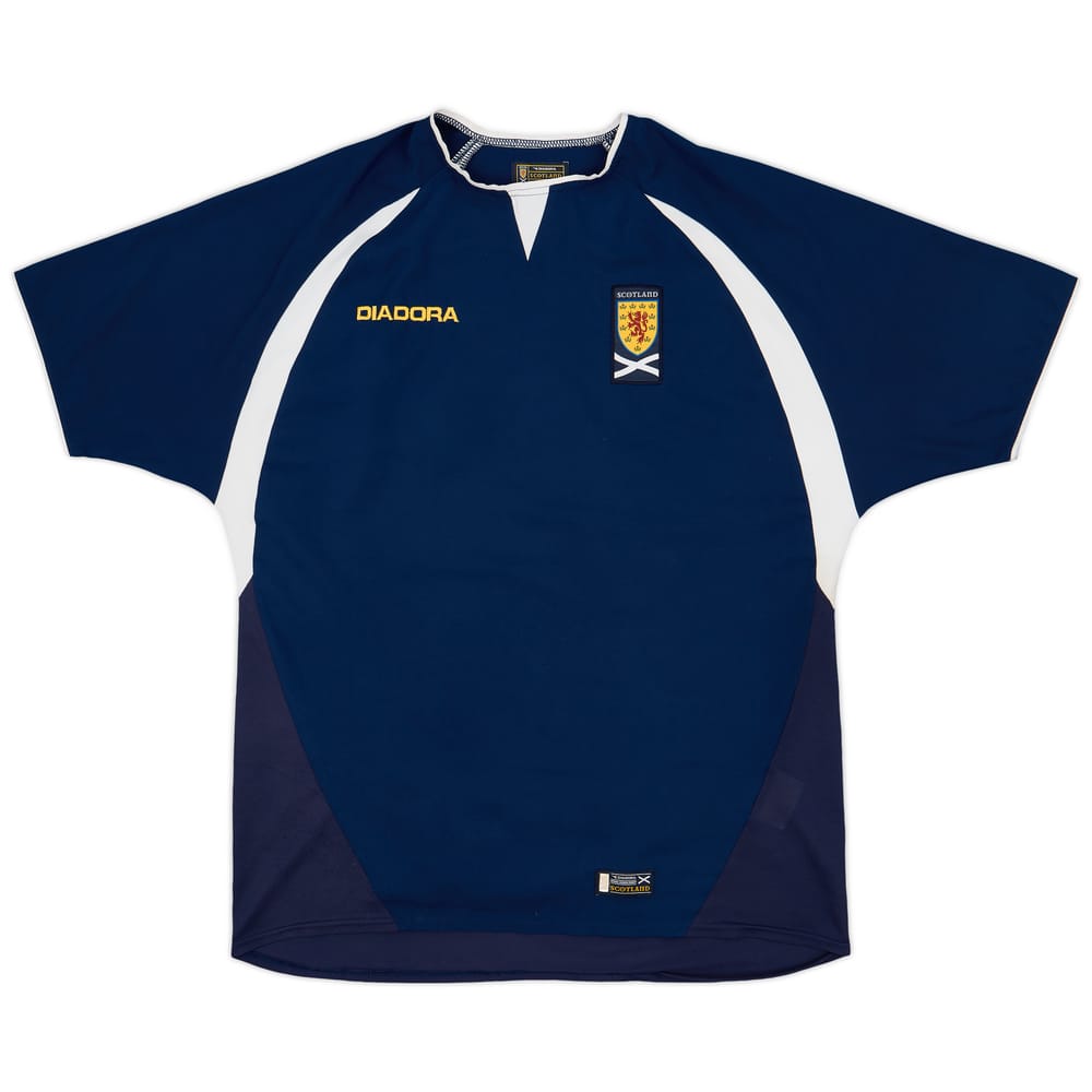2003-05 Scotland Home Shirt - 8/10 - (M)