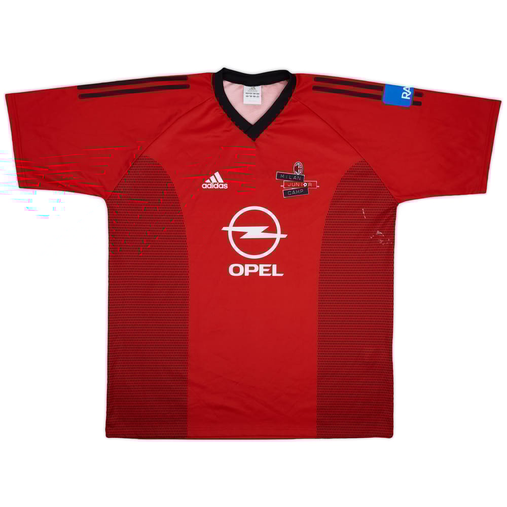 2002-03 AC Milan 'Junior Camp' adidas Training Shirt - 6/10 - (XL)