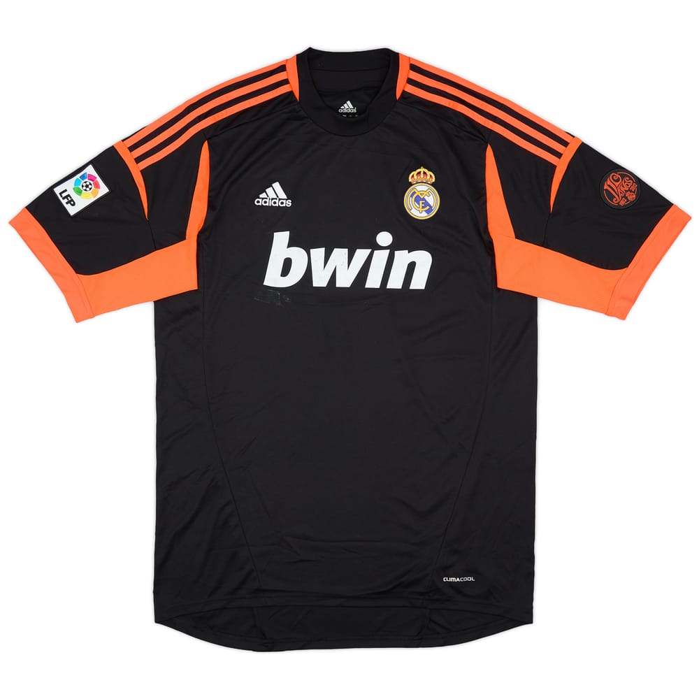 2012-13 Real Madrid GK Home S/S Shirt - 7/10 - (L)