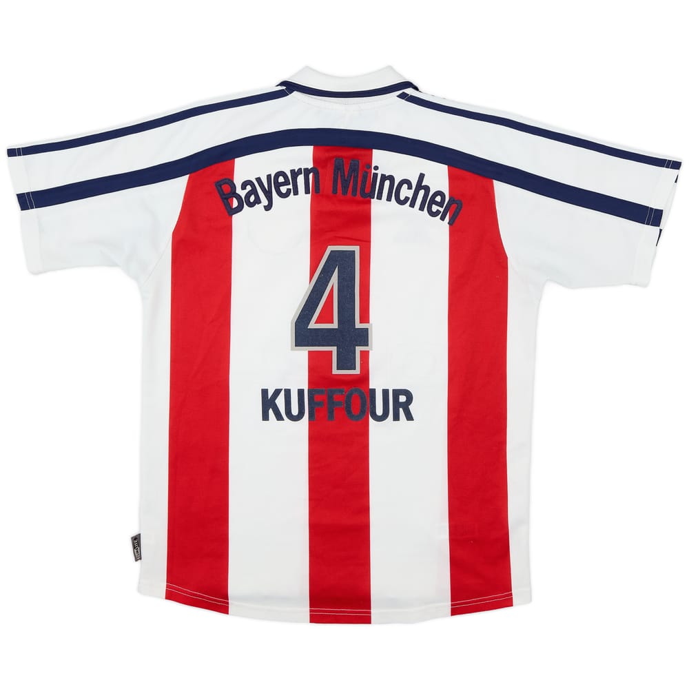 2000-01 Bayern Munich Away Shirt Kuffour #4 - 8/10 - (XL.Boys)